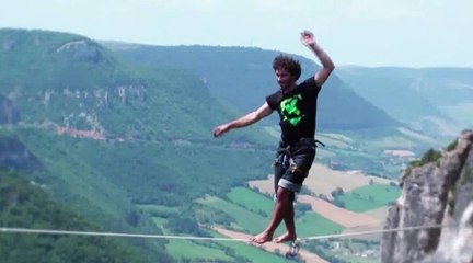 Les athlètes se régalent aux Natural Games