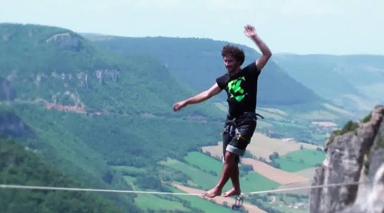 Les athlètes se régalent aux Natural Games