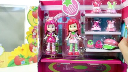 Strawberry Shortcake Sweetest Styles Wardrobe Playset Play Doh Clothing Outfits Hasbro Toys