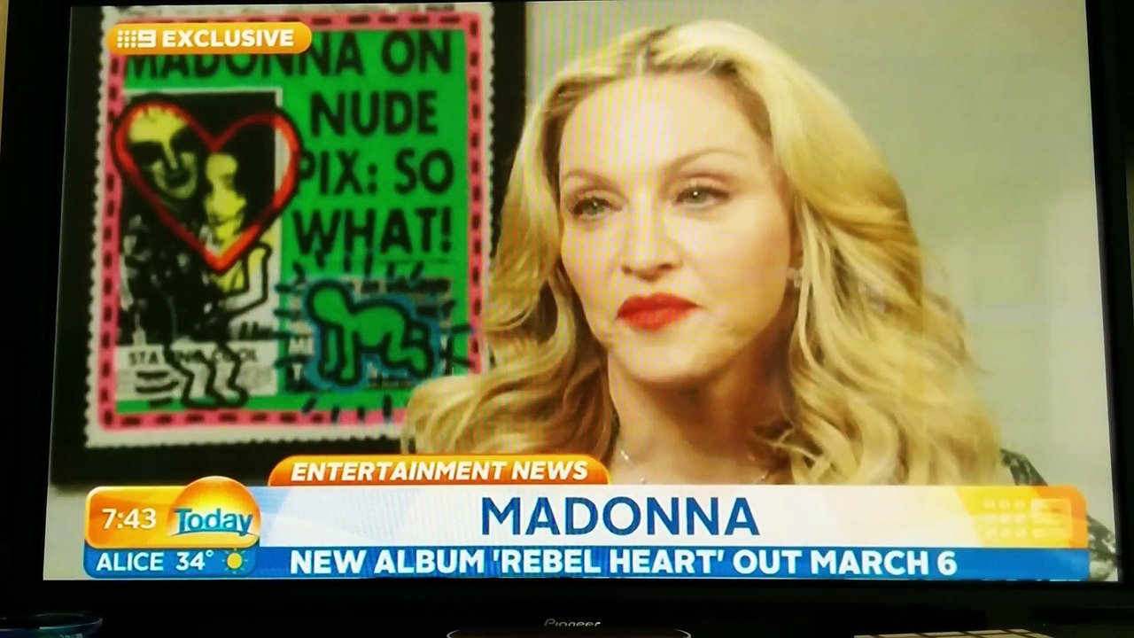 M INterview this morning. More to follow in March when ALbum is released. Follow me on Twitter for update @MadonnaDownUnda