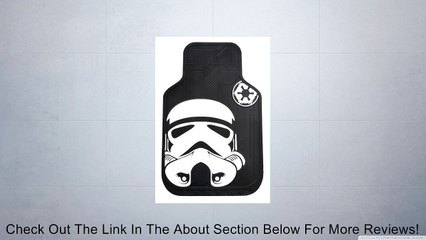 Plasticolor 001482R01 'Star Wars Stormtrooper' Automotive Floor Mat Set Review