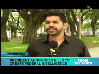 Argentine president disbands intelligence agency