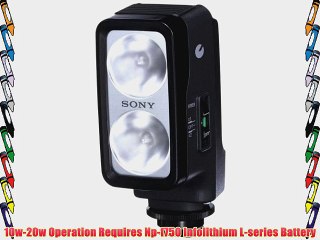 Sony HVL-20DW2 Video Light for use with DCRVX2100 HDRFX1