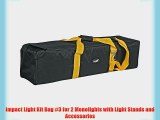 Impact Light Kit Bag #3 for 2 Monolights with Light Stands and Accessories