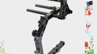 Lanparte Top Handle Grip  C-shape Cage C Arm Support  2 x 15mm Rods DSLR Rig