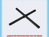 Lanparte CFR-300 Carbon Fiber Rod Pair (Black)