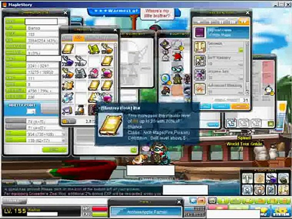 Buy Sell Accounts - Selling Maplestory Account $25 Lv155 Bishop Lv151 Mercedes from Mardia