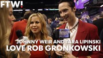 Johnny Weir, Tara Lipinski explain their Rob Gronkowski fandom