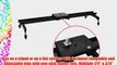 Neewer? 24/60cm DSLR Camera Track Dolly Slider Video Stabilization Rail System with 176oz/5kg