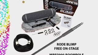 Rode Blimp Microphone Windshield Suspension System   Free On Satge MBP7000 Boompole   Talent