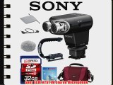 Sony ECM-XYST1M ECM XYST1M Stereo Microphone w/ Stabilizing Handle 32GB Deluxe Accesories Kit