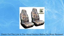 Forest Gray Camo High Back Seat Cover Pair for Pickups Surreal Camouflage Review