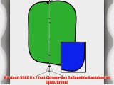 Westcott 5985 6 x 7 Feet Chroma-Key Collapsible Backdrop Kit (Blue/Green)