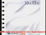 LimoStudio Photo Muslin Photography Backdrop Background 10 X 13 Ft Screen White Muslin Backdrop