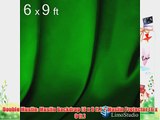 LimoStudio 6' X 9' Photography Backdrop Green Chromakey Muslin Photo Video Background DOUBLE