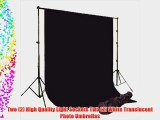 CowboyStudio 600 Watt Photography and Video Studio Continuous Lighting Kit 10 X 12ft Black