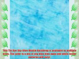 StudioPRO Hand Painted Tie Dye Sky-Blue Muslin Backdrop 10' x 20' Photography Studio Background
