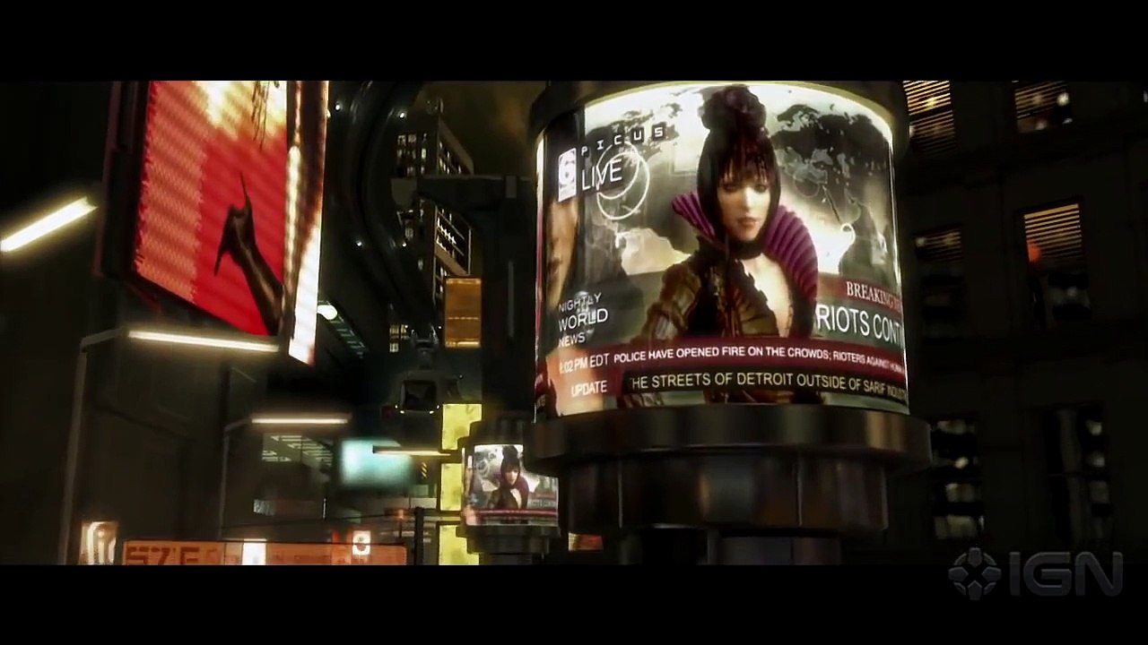 Deus Ex: Human Revolution - Cinematic Trailer