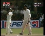 Sachin Tendulkar 1st time facing Glenn McGrath in test cricket