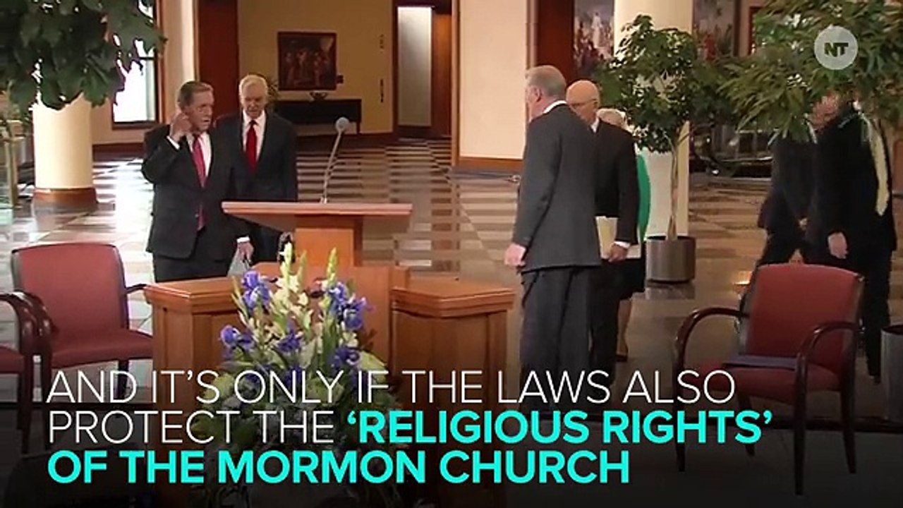 Nope. The Mormon Church Doesn't Really Support Gay Rights Now