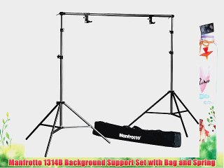 Manfrotto 1314B Background Support Set with Bag and Spring