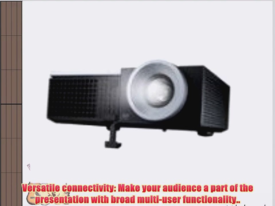 Dell 4320 Network DLP Projector 4300 ANSI Lumens WXGA HDMI 3D