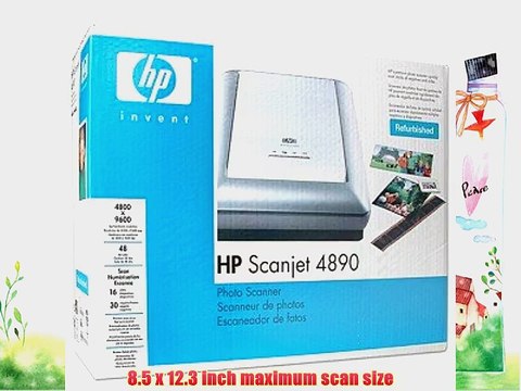 HP Scanjet 4890 USB 2.0 Photo Flatbed Scanner
