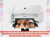 Canon Office Products PIXMA MG3520 WH Wireless Color Photo Printer with Scanner and Copier