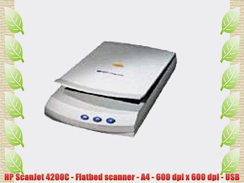 HP ScanJet 4200C - Flatbed scanner - A4 - 600 dpi x 600 dpi - USB