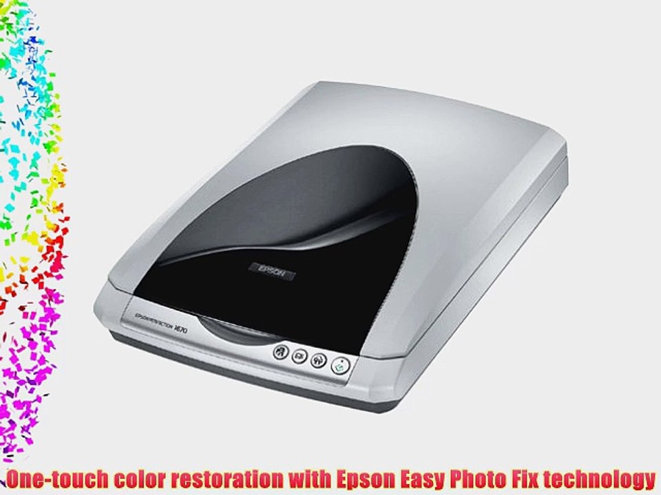 Epson Perfection 1670 Photo Scanner - video Dailymotion
