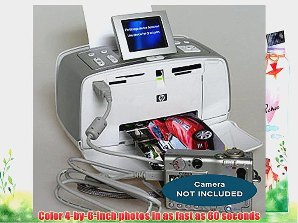 HP PhotoSmart 375 Compact Photo Printer - video Dailymotion