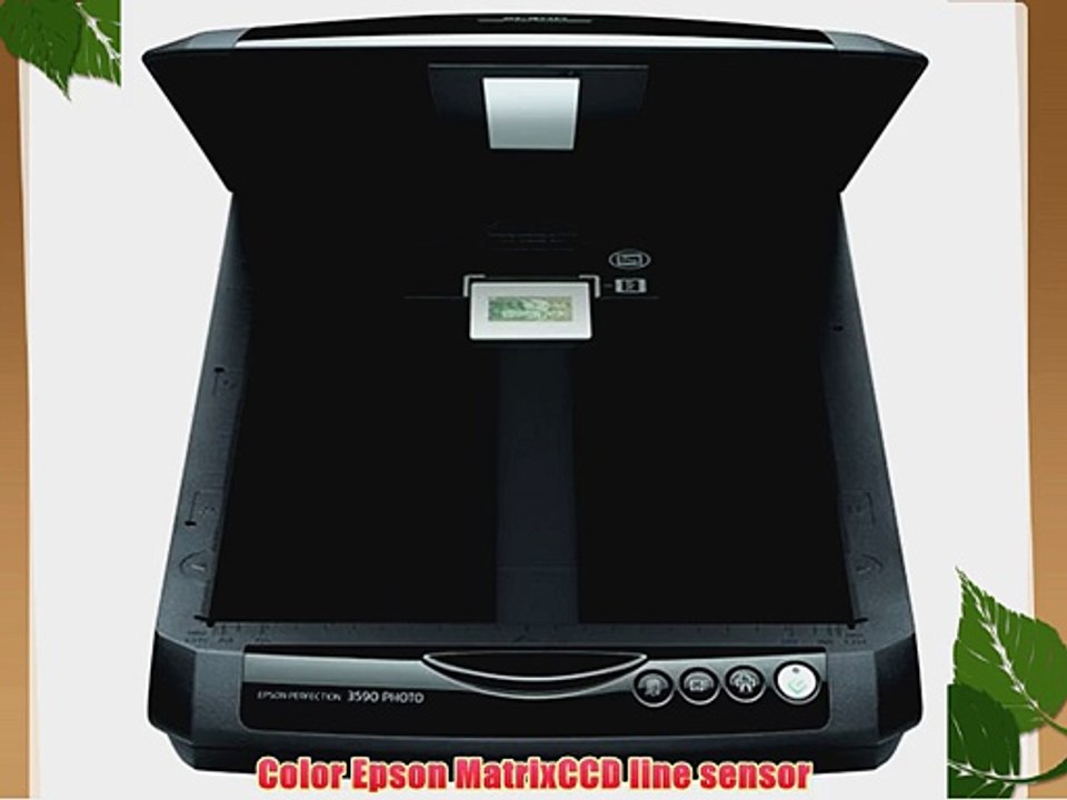 Epson Perfection 3590 Photo Scanner video Dailymotion