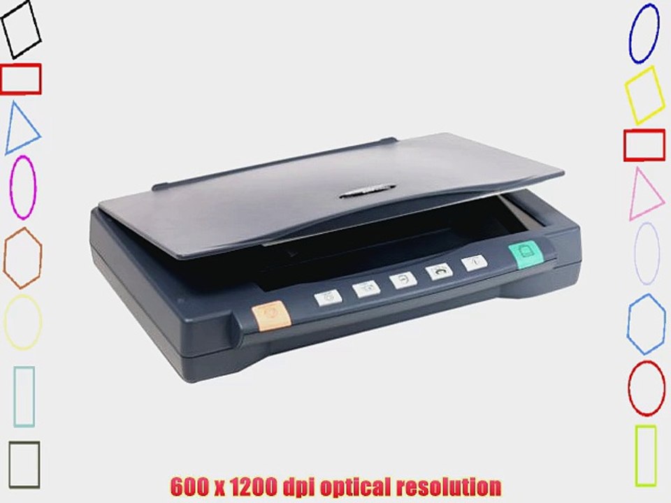 Visioneer OneTouch 8600 Flatbed Scanner