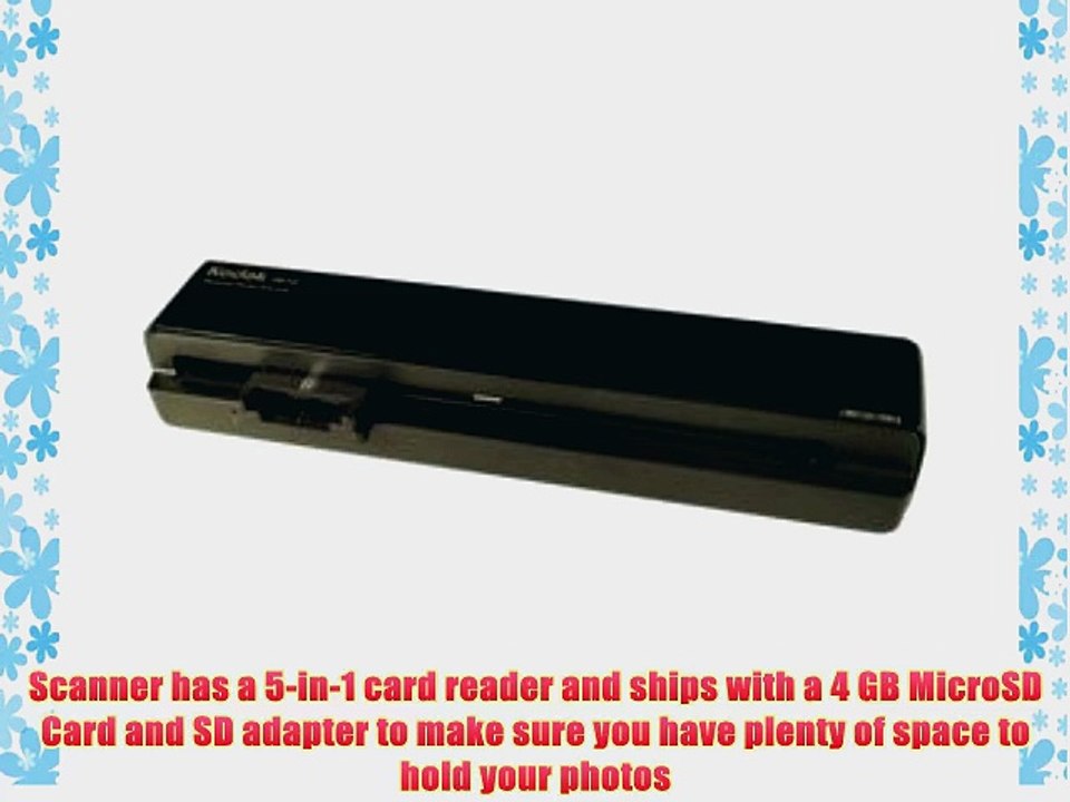 Kodak P811BK 8x10 Personal Photo and Negative Scanner