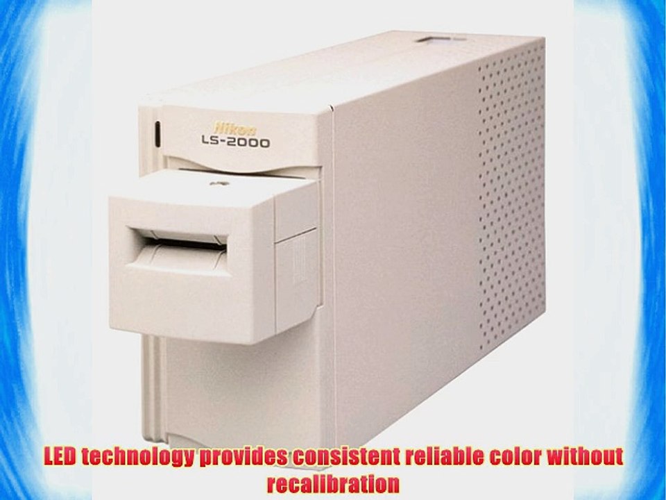 Nikon LS-2000 Super CoolScan Film Scanner (PC/Mac) - video Dailymotion