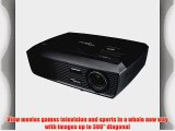 Optoma H180X 720p 3000 Lumen Full 3D DLP Home Theater Projector with HDMI