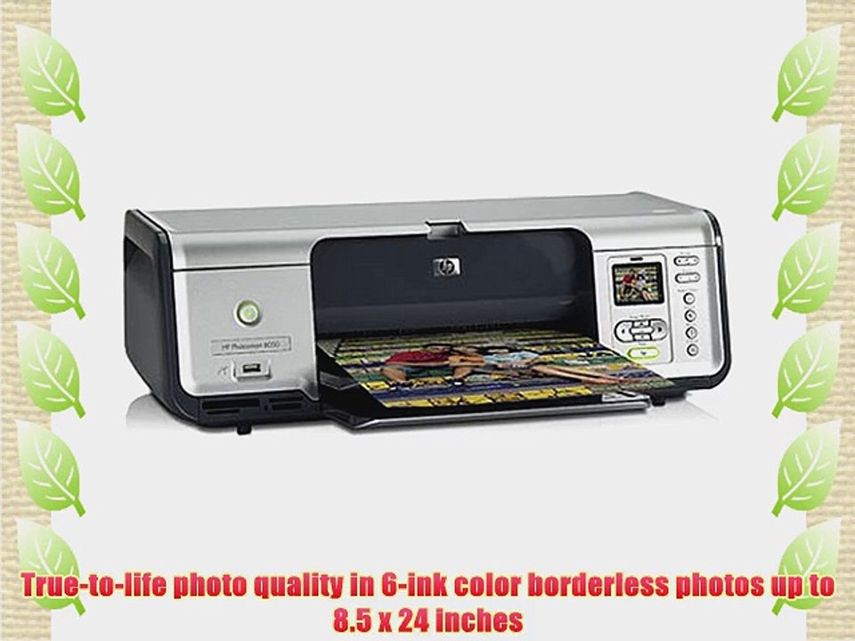 HP Photosmart 8050 Printer (Q6351A#ABA)