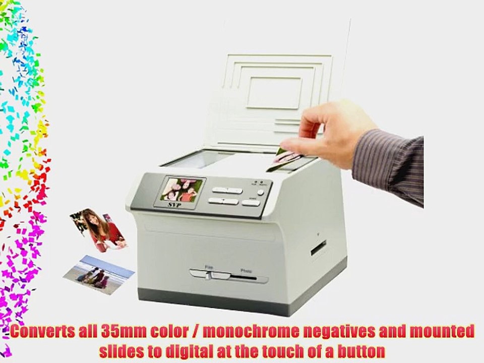 SVP 2012 Newest PS9890 3-in-1 Digital Photo / Negative Films / Slides Scanner with built-in