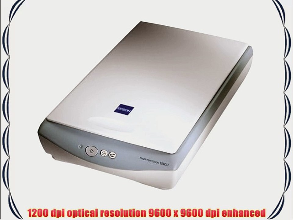 Epson Perfection 1240U Color Flatbed Scanner