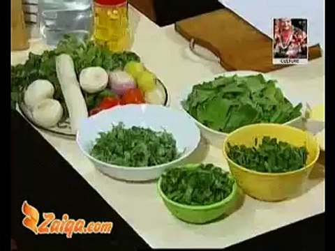 Makhani Saag And Sooji Ki Mithai Recipe_ Jhat Pat Recipes