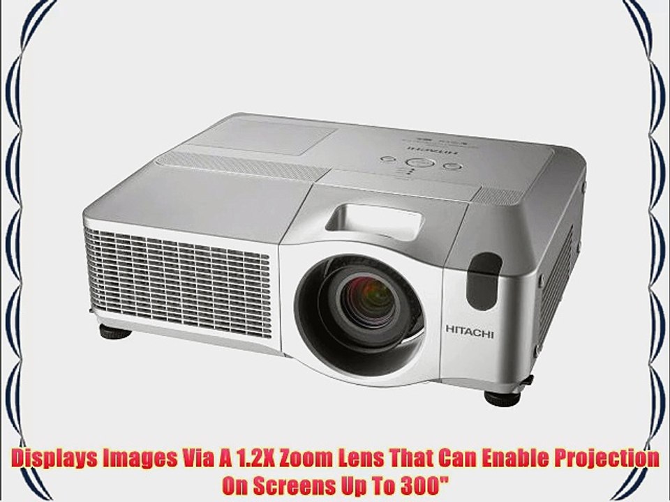 Hitachi CP-X605 4000 Lumens Projector with Built-In Speakers
