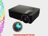RD-803 New Multifunction Hd Home Theater Projector 1024*600 Native Resolution2000 lumens Support