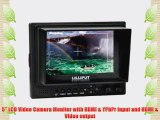 Professional LILLIPUT 5'' 569 / O Lilliput 569GL-50NP/HO/Y Color TFT LCD Monitor With HDMI