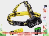 Nitecore HC50 565 Lumens CREE XM-L2 LED headlamp with Genuine Nitecore NL186 18650 2600mAh