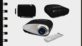 FAVI RioHD-LED-K1-BL Movie and Game Projector for Kids (Black)