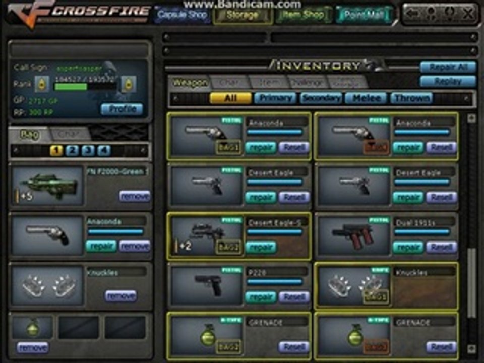 Buy Sell Accounts - TRADING_SELING MY CROSSFIRE EUROPE ACCOUNT 2013