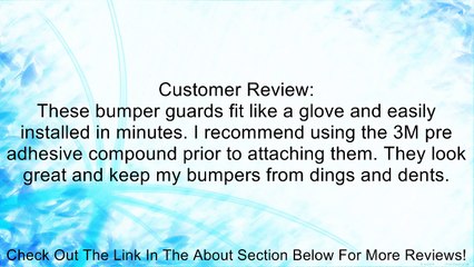 Subaru Rear Bumper Corner Moldings Forester SOA7181002 Review