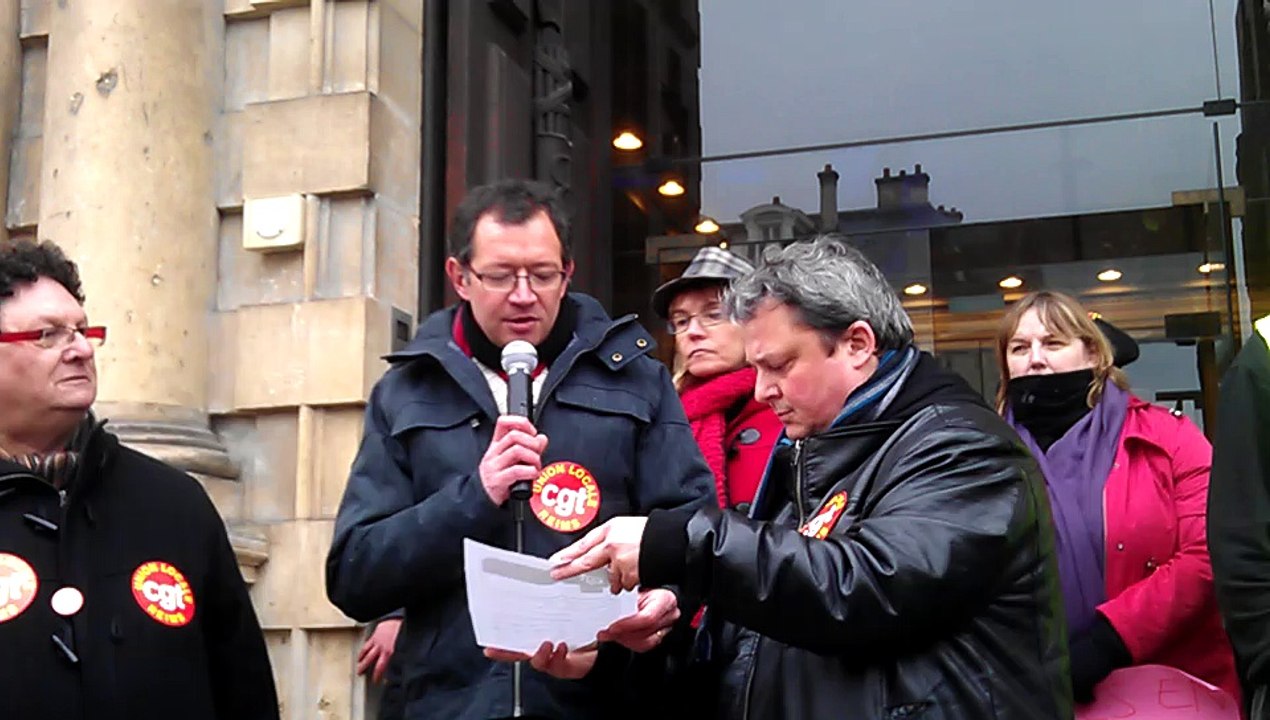 Déclaration du secrétaire de la CGT Reims métropole en soutien aux agents des crèches municipales