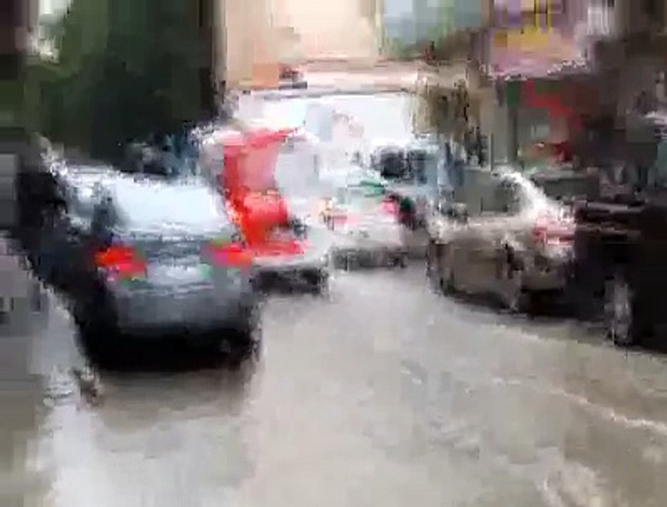 Ortaca'da sağanak yağış!