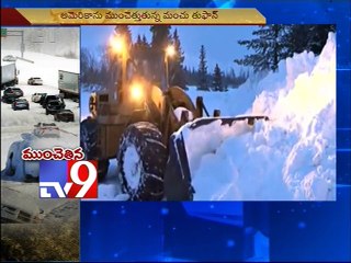 Huge snowstorm hits New York